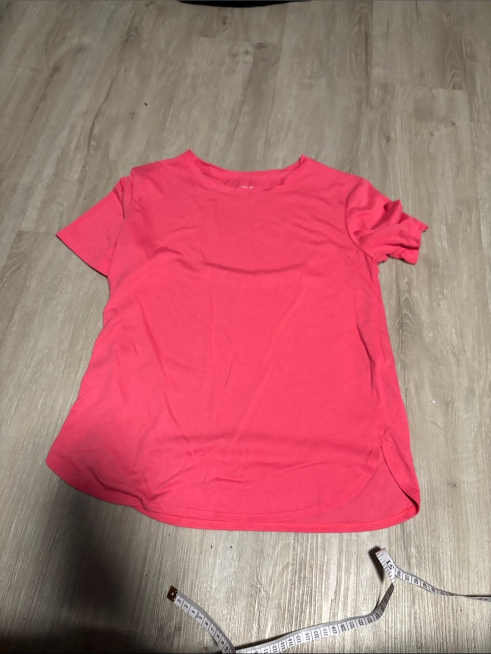 Joe Fresh Short Sleeve Crewneck Top - Bright Pink